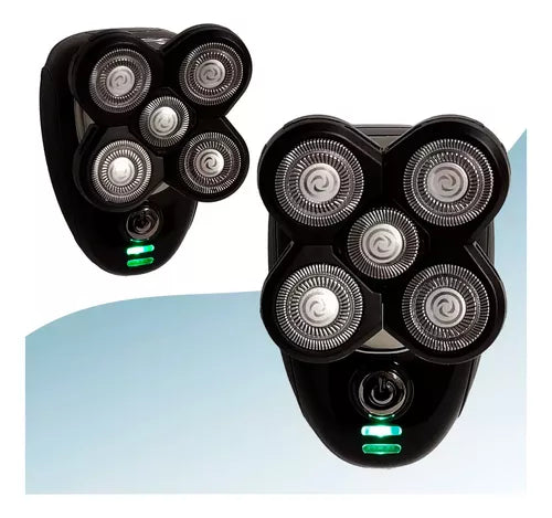 AFEITADORA ELECTRICA SHAVER PORTATIL USB CABEZA BARBA NARIZ